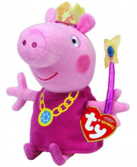 Jucarie Ty Peppa Pig Princess 6 Beanie foto