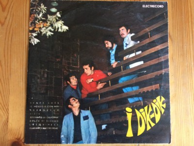 I Dik-Dik disc vinyl 10&amp;quot; mijlociu muzica pop rock beat electrecord EDD 1219 VG foto