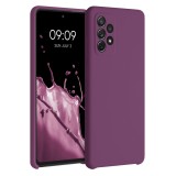 Husa pentru Samsung Galaxy A72, Silicon, Mov, 54359.197, Carcasa, Kwmobile