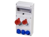 Tablou electric IP44 pt. perete - Mat.carc: ABS, Filet: PG16