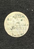Moneda Argint 3 Groschen 1596 Sigismund III, Riga - Moneda Medievală Poloneză