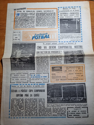 sportul fotbal 22 aprilie 1988-benfica lisabona-steaua in CCE 2-0 foto