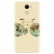 Husa silicon pentru Huawei Enjoy 7 Plus, Retro Bicycle Illustration