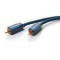 Cablu audio-video Profesional 1x RCA tata-tata 2m 75ohm cupru AWG23