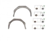 Pasaj interior roata spate, contra aripa Ford Transit (V184/5), 05.2000-04.2006; Transit/Tourneo (V347/8), 05.2006-04.2013, montare spate, dreapta, g, Rapid