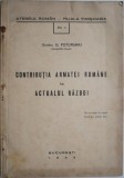 Contributia Armatei Romane in actualul razboi &ndash; G. Potopeanu