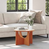 VidaXL Masă de cafea Maro ceruit 50 x 50 x 35 cm Lemn masiv de pin