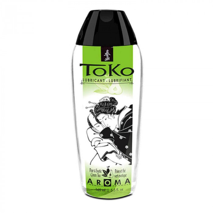 Lubrifiant Toko Aroma Pear Exotic Green Tea, Shunga, 165ml