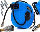 Furtun aer compresor 30m cu bobina rola automata tambur (KD1462), Kraft&amp;Dele