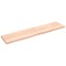 vidaXL Blat de masă, 220x50x(2-6) cm, lemn masiv de stejar netratat