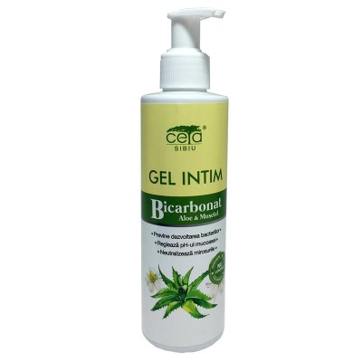 Gel Intim cu Bicarbonat, Aloe si Musetel 200 mililitri Ceta foto