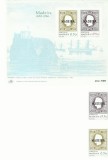 TSV* - LOT MADEIRA, SERIE + COLITA, NESTAMPILAT, LUX, PERFECTA