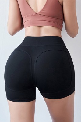 Q747-1 Pantaloni scurti fitness cu efect de push-up a fesierilor foto