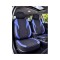 Huse scaune auto universale fractionate Premium compatibile SUV si Limuzine negru albastru Cod: HNG2504-2 Automotive TrustedCars