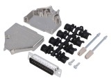 Conector D-Sub 25 pini tată drept cu montare pe cablu - MH CONNECTORS