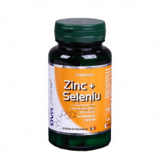 Zinc cu Seleniu si Vitamina C 60cps DVR Pharma