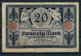 Germania 1915 - 20 Mark, circulata