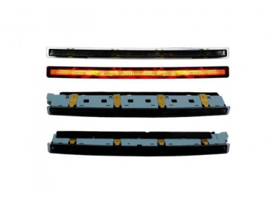 Lampa frana, stop suplimentar AUDI A4 (B6), 11.2000-11.2004 COMBI, Centru, LED; rosu-fumuriu; tuning; foto