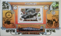 BC711, DPR Korea 1981, colita masini foto