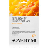 Some By Mi Daily Solution Honey Luminous Care mască textilă iluminatoare 20 g