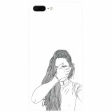 Husa silicon pentru Apple Iphone 7 Plus, Dont Look