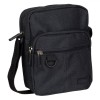 Borseta Barbati Neagra Poliester, 19.5x8x15cm, Curea Reglabila, Tip Postas/Crossbody/Umar, Stil Urban