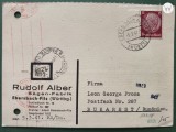 Romania Regala , carte postala ,corespondenta comerciala Romaia -Germania anii 1938-1944. perioada celui de al doilea razboi mondial .
