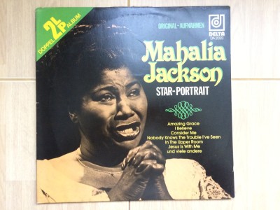 Mahalia Jackson Star Portrait dublu disc vinyl 2 lp compilatie muzica soul blues gospel VG+ foto