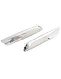 Set 2 Semnalizari Aripa Led Cromate BMW F10, E60, E61, E90, E91, E81, E82, E88, Xenon Bright