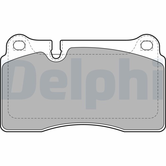 DELPHI LP2012 set placute frana,frana disc