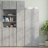Gossi dulap depozitare slim gri beton 40x42,5x225 cm lemn prelucrat