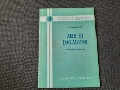A. I. Markusevici - Arii si Logaritmi RM4