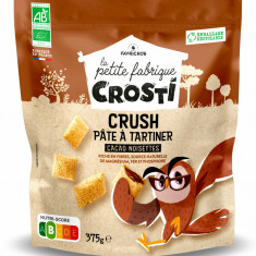 Pernute BIO pentru copii cu crema de cacao si alune de padure Crosti