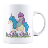 Cana alba personalizata UNICORN, INOVATIX&reg;. 330ml