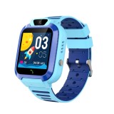 Ceas smartwatch copii, Valdus W11, 4G, functie telefon, pozitionare WiFi+LBS, buton SOS, camera frontala HD, albastru