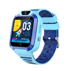 Ceas smartwatch copii, Valdus W11, 4G, functie telefon, pozitionare WiFi+LBS, buton SOS, camera frontala HD, albastru