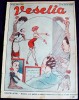 Revista Veselia 1936 Nr. 25, Ilustratii Erotice Art Deco PAL, Giffey, Fournier, Carrizey, Bonnotte