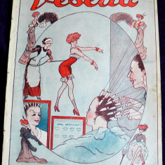 Revista ”VESELIA” – Nr. 25 / 1936, ilustratii erotice art deco, ilustrator PAL