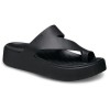 Papuci Crocs Getaway Platform Toe Loop Negru - Black, 41
