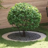 vidaXL Set de 5 inele plate pentru arbori &Oslash;90/120 cm din oțel inoxidabil.