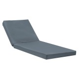 Cumpara ieftin Șezlong de grădină Sadie Gri 65x185x15 cm