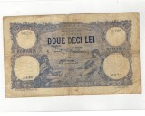 Romania 1923, 1 februarie - 20 lei, circulata