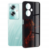 Cumpara ieftin Husa pentru Oppo A79 5G / OnePlus Nord N30 SE, Techsuit Glaze Series, Red Nebula