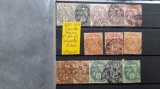 1900-1924 Franta Blanc Y.T.107,111 variante 13 buc.-stamp., Nestampilat