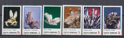 ROMANIA 1985 LP 1143 FLORI DE MINA SERIE MNH foto