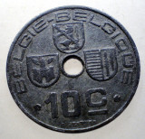 7.289 BELGIA WWII 10 CENTIMES 1942