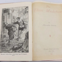 De colectie,foarte rara! Carte "The Three Musketeers " A.Dumas 1910 !