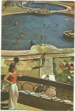 carte postala-Baile Felix-Strandul termal Apollo