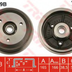 Tambur frana PEUGEOT 106 II (1) (1996 - 2016) TRW DB4129B