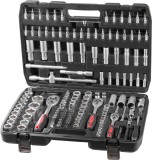 Sada n&aacute;radia Strend Pro, 172 dielna, hlavice, bity, račňa, v kufri